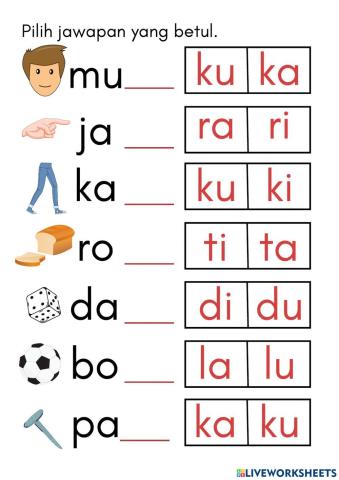 Suku kata 1