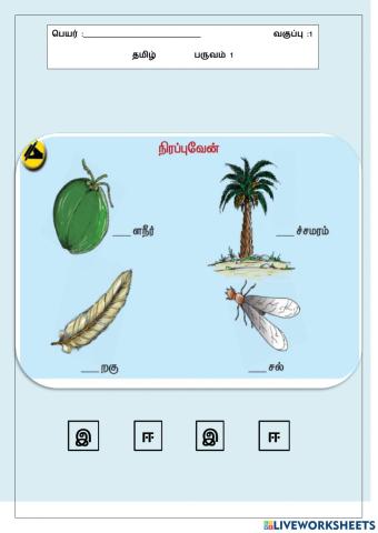 தமிழ் எழுத்துக்கள்