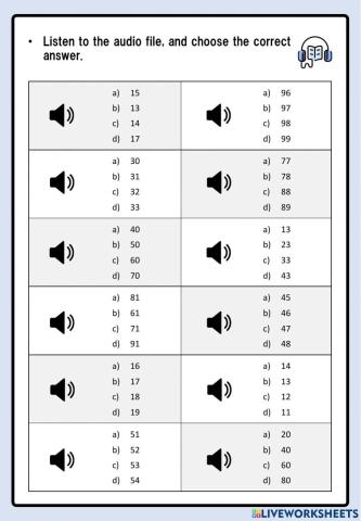 Chinese numbers