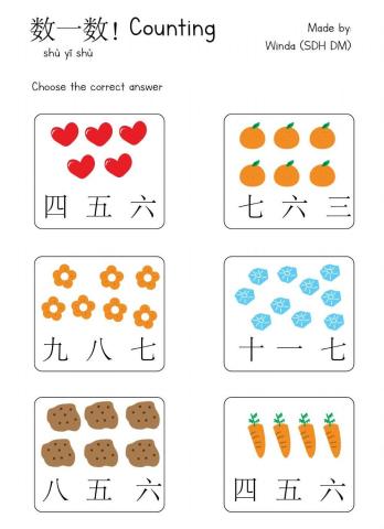 Numbers (1-10)